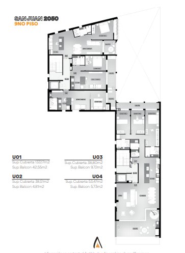 Planta Piso 9 - 16 de 16