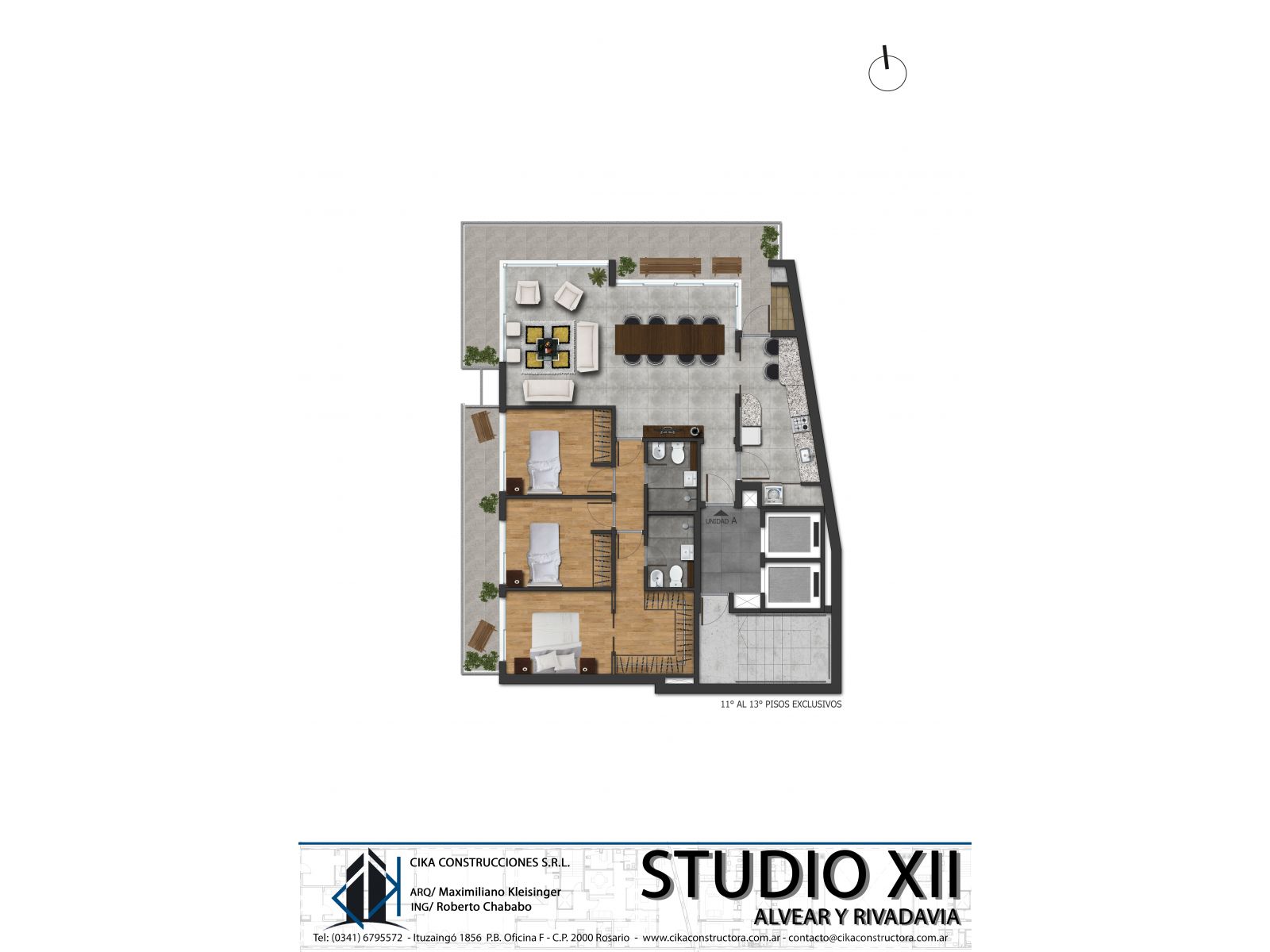 VENTA DEPTO 2 DORMIT C/BALCÓN RIVADAVIA 2297 STUDIO Xll - FINANCIACIÓN EN PESOS - 5