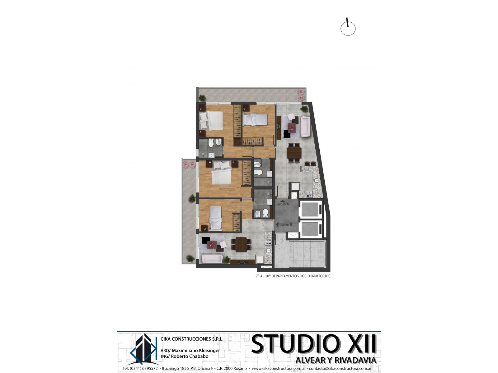 VENTA DEPTO 2 DORMIT C/BALCÓN RIVADAVIA 2297 STUDIO Xll - FINANCIACIÓN EN PESOS - 2