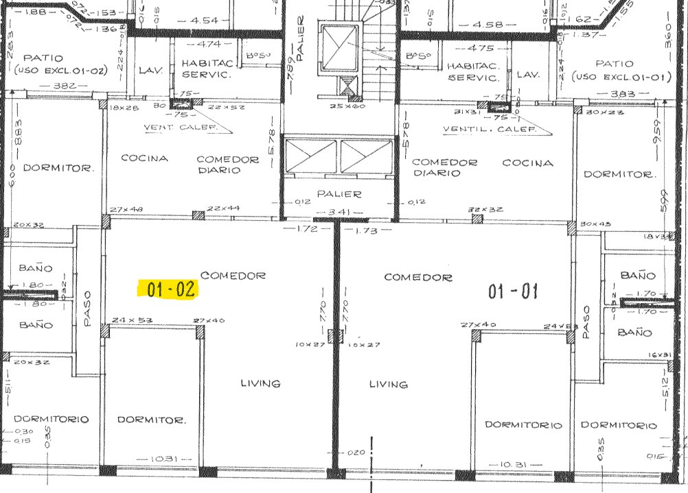 Semipiso 3 dormitorios Zona Centro, Patio interno y Cochera en Edificio - 17