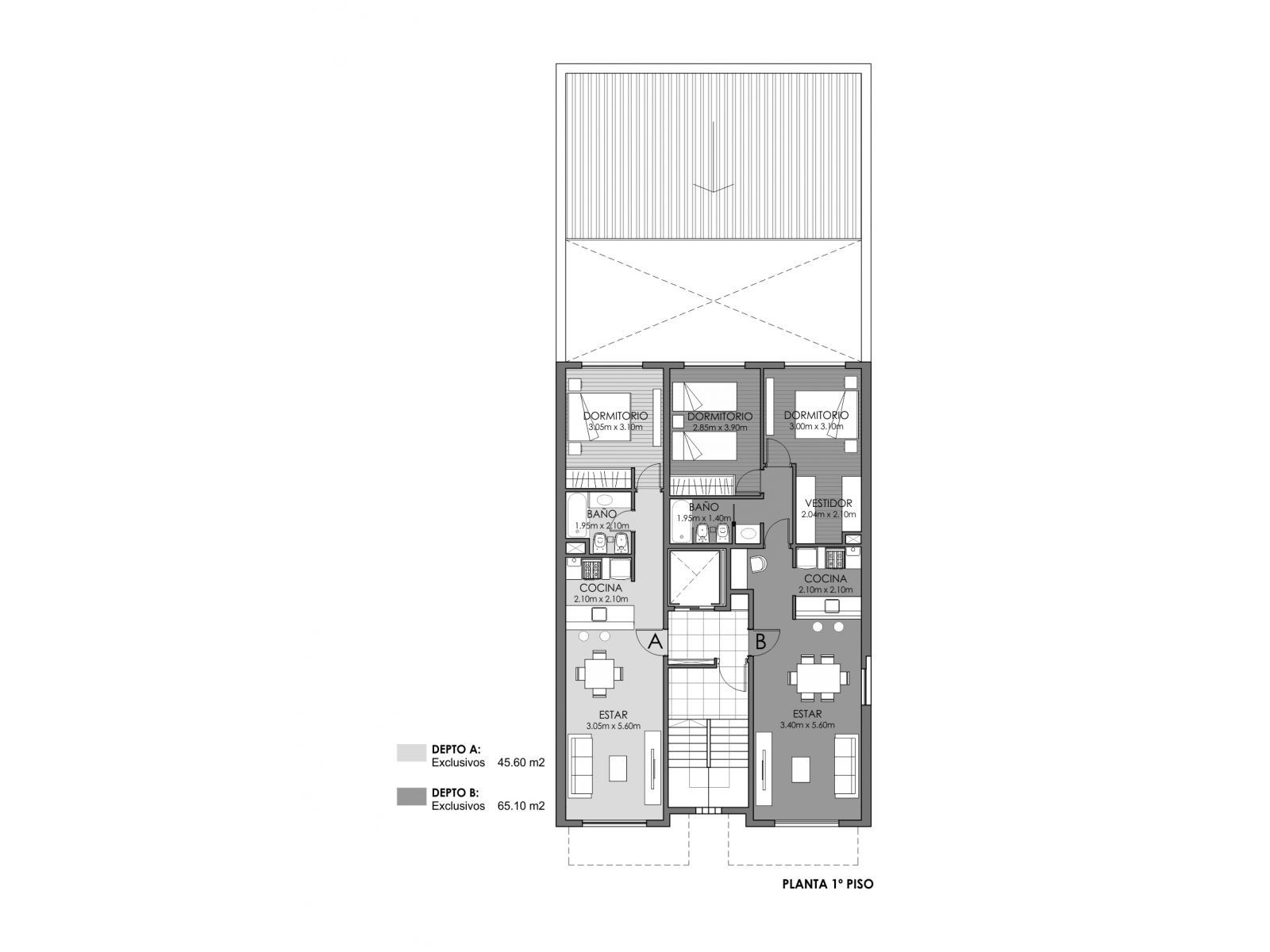 VENTA DEPTO 1 DORMIT. SANTA FE 2568. CÓDIGO XII FINANCIACIÓN EN PESOS - 20