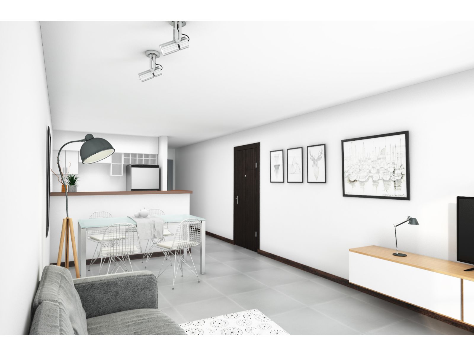 VENTA DEPTO 1 DORMIT. SANTA FE 2568. CÓDIGO XII FINANCIACIÓN EN PESOS - 4