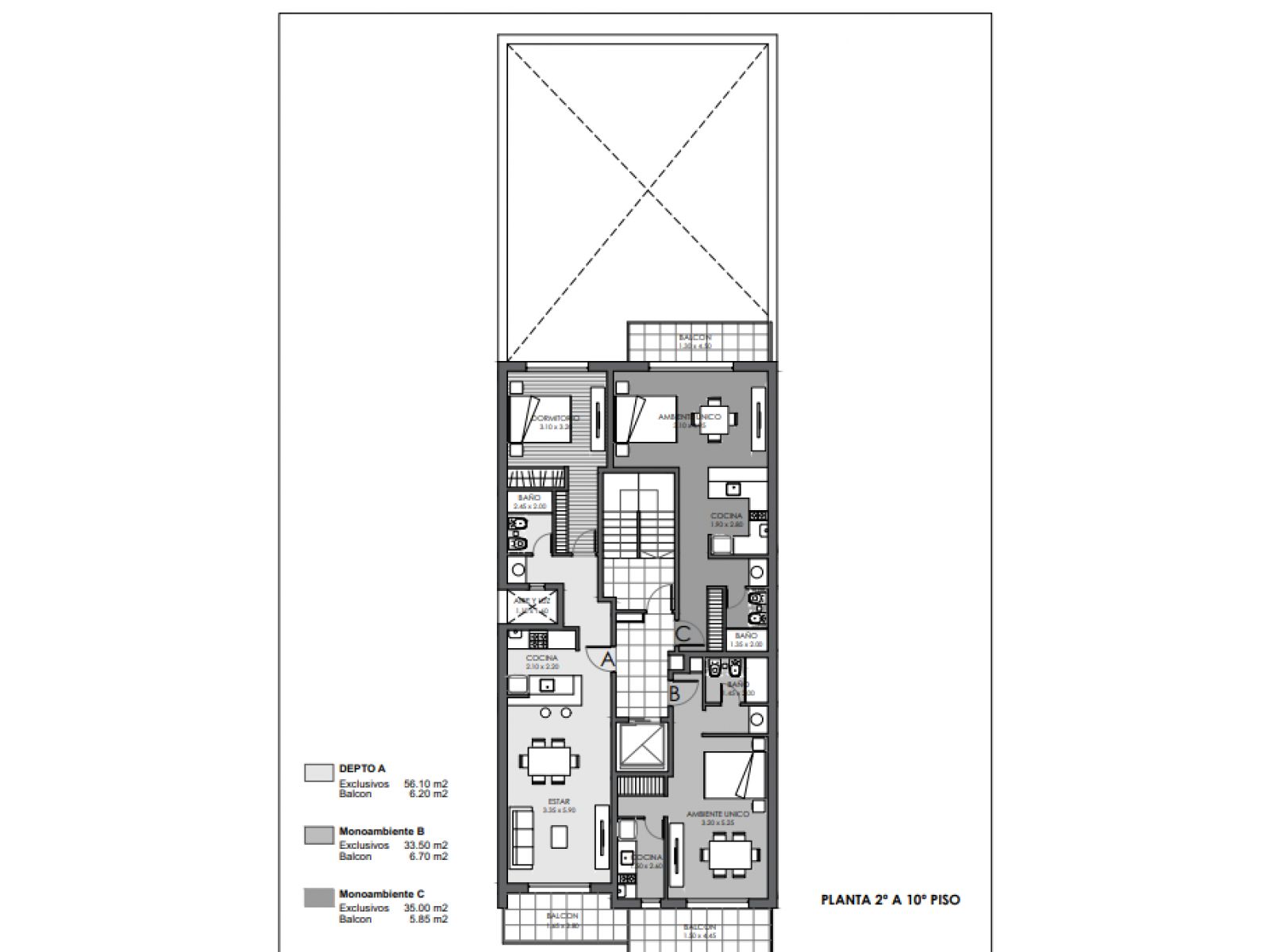 VENTA MONOAMBIENTE C/BALCÓN FRENTE CAFFERATA 841 CÓDIGO XIX FINANCIACIÓN EN PESOS - 7