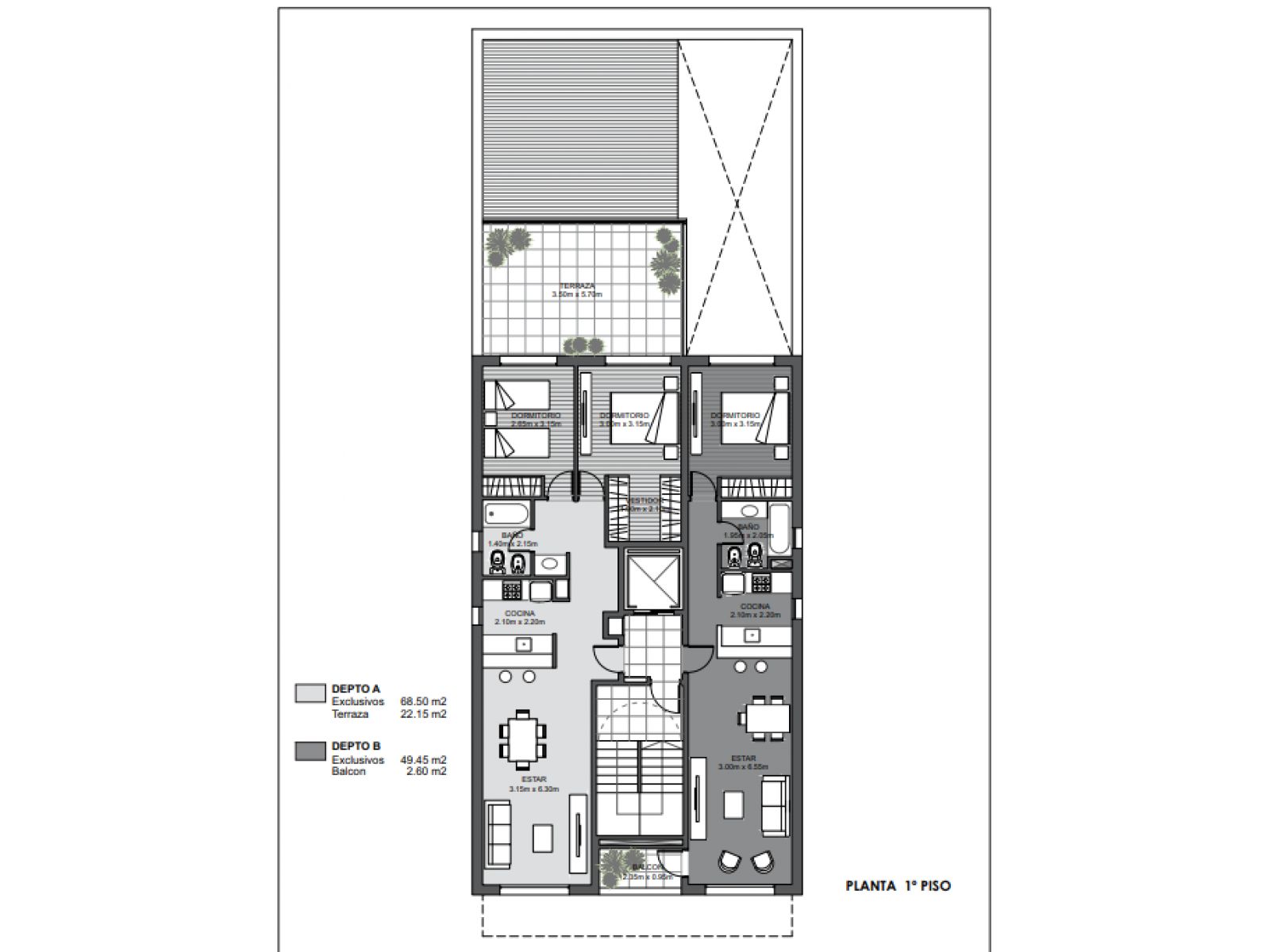 VENTA DEPTO 1 DORMIT C/BALCÓN FRENTE. MENDOZA 2853 CÓDIGO XVI FINANCIACIÓN EN PESOS - 6