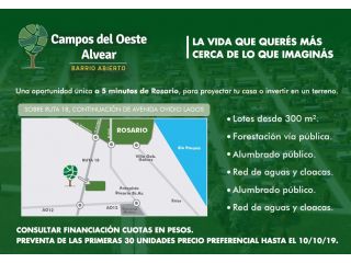 Terrenos - Alvear - Venta