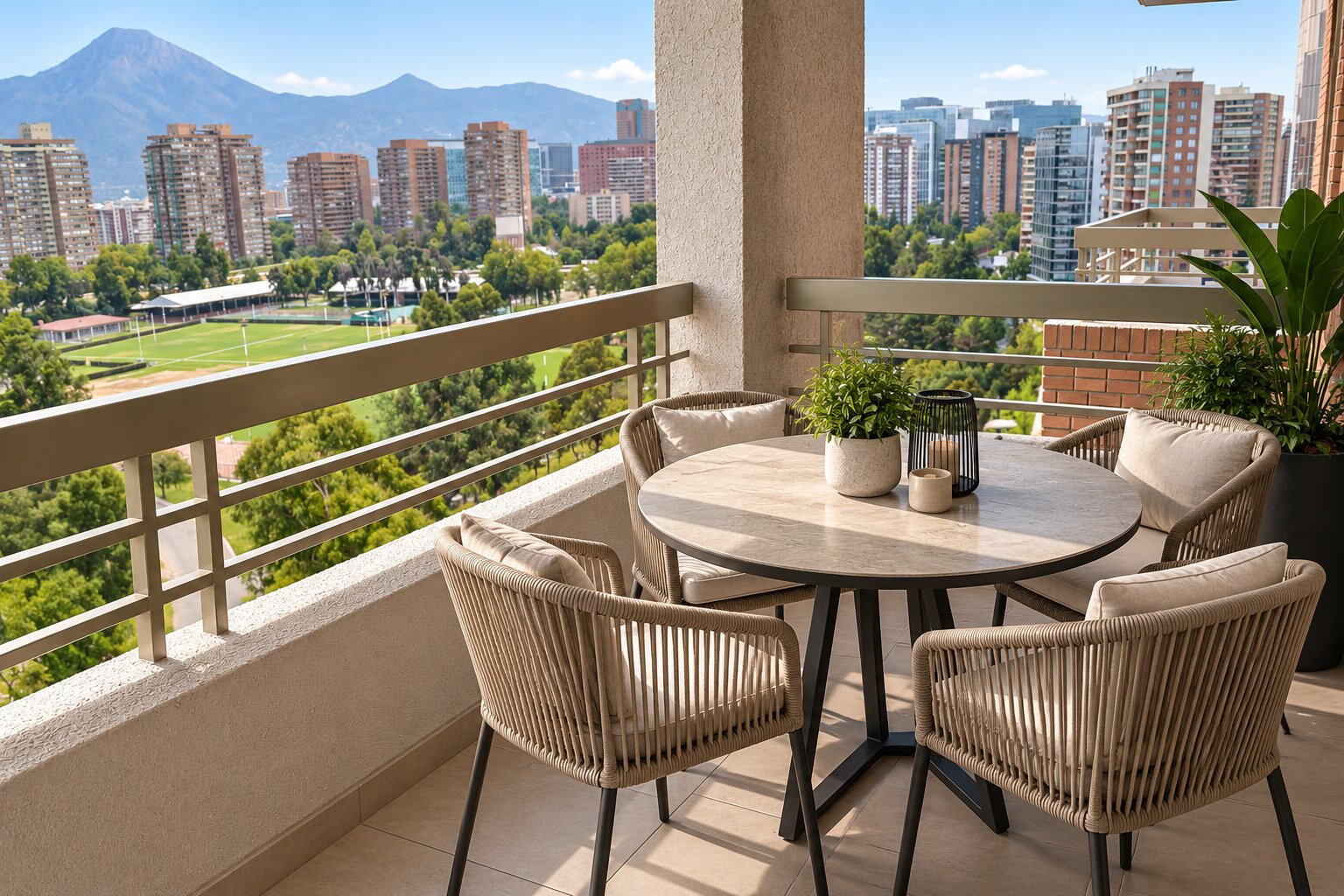Arriendo Dpto. 1D + 2B + E / Los Militares / 70 m2