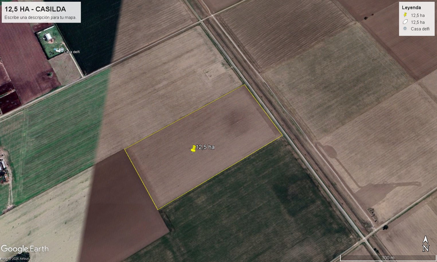 CASILDA 12,5 HA - AGRICOLAS 100 % - 1