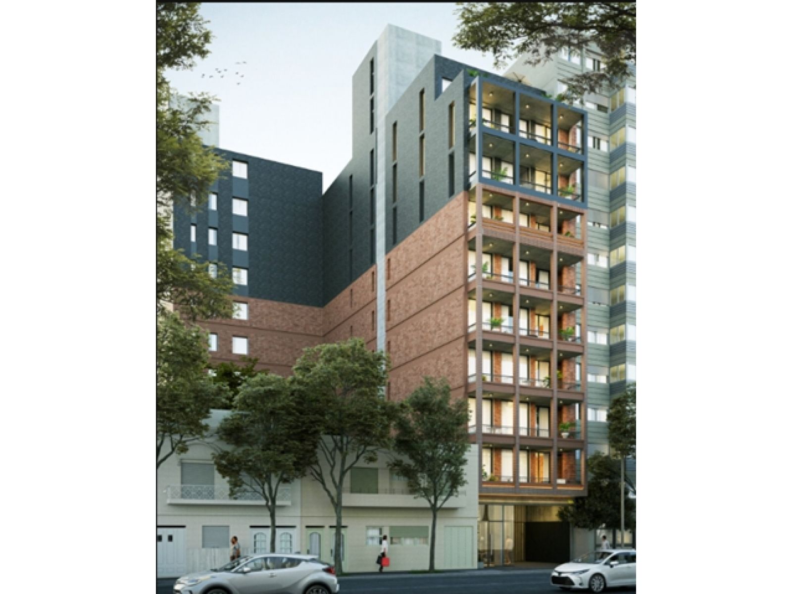 APTO BLANQUEO Importante Emprendimiento # San Juan 2050 (03-04) 1 dorm. (Cocheras Opcionales) — foto 3