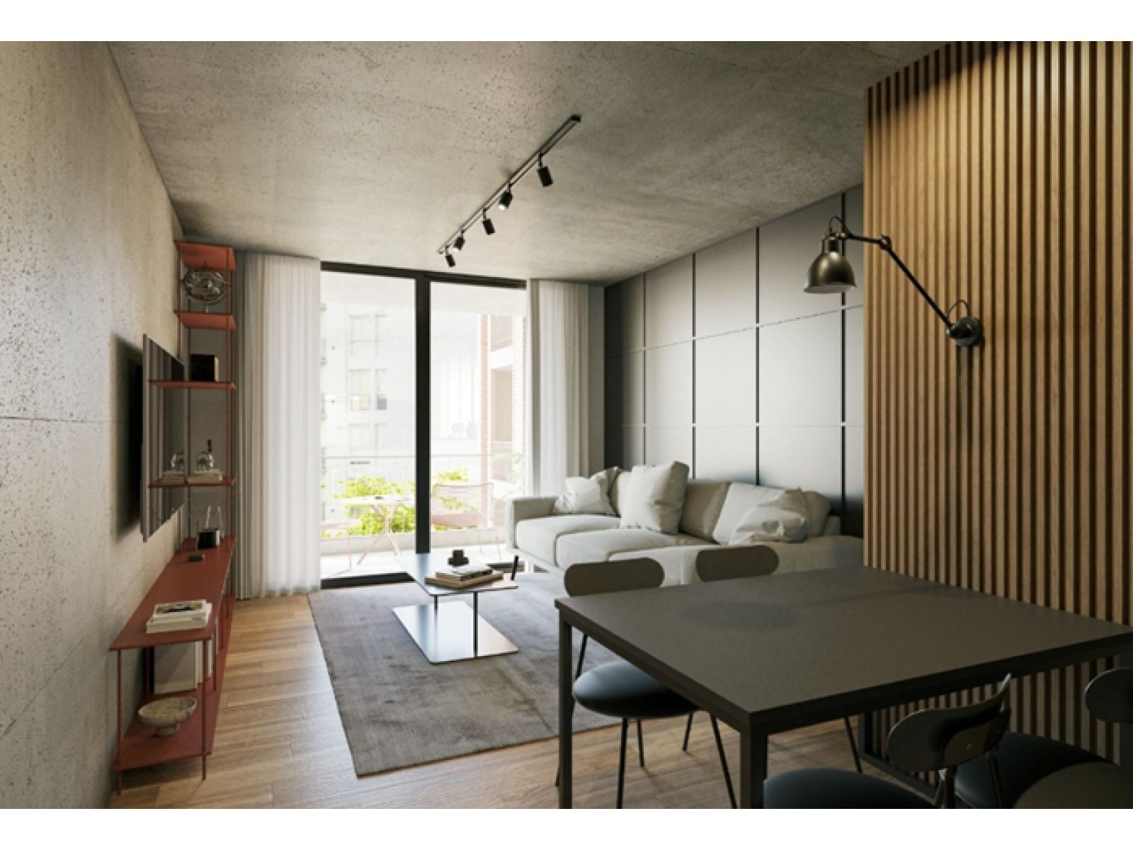 APTO BLANQUEO Importante Emprendimiento # San Juan 2050 (03-04) 1 dorm. (Cocheras Opcionales) — foto 8