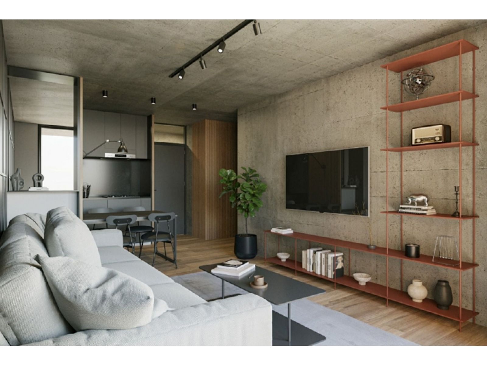APTO BLANQUEO Importante Emprendimiento # San Juan 2050 (03-04) 1 dorm. (Cocheras Opcionales) — foto 10