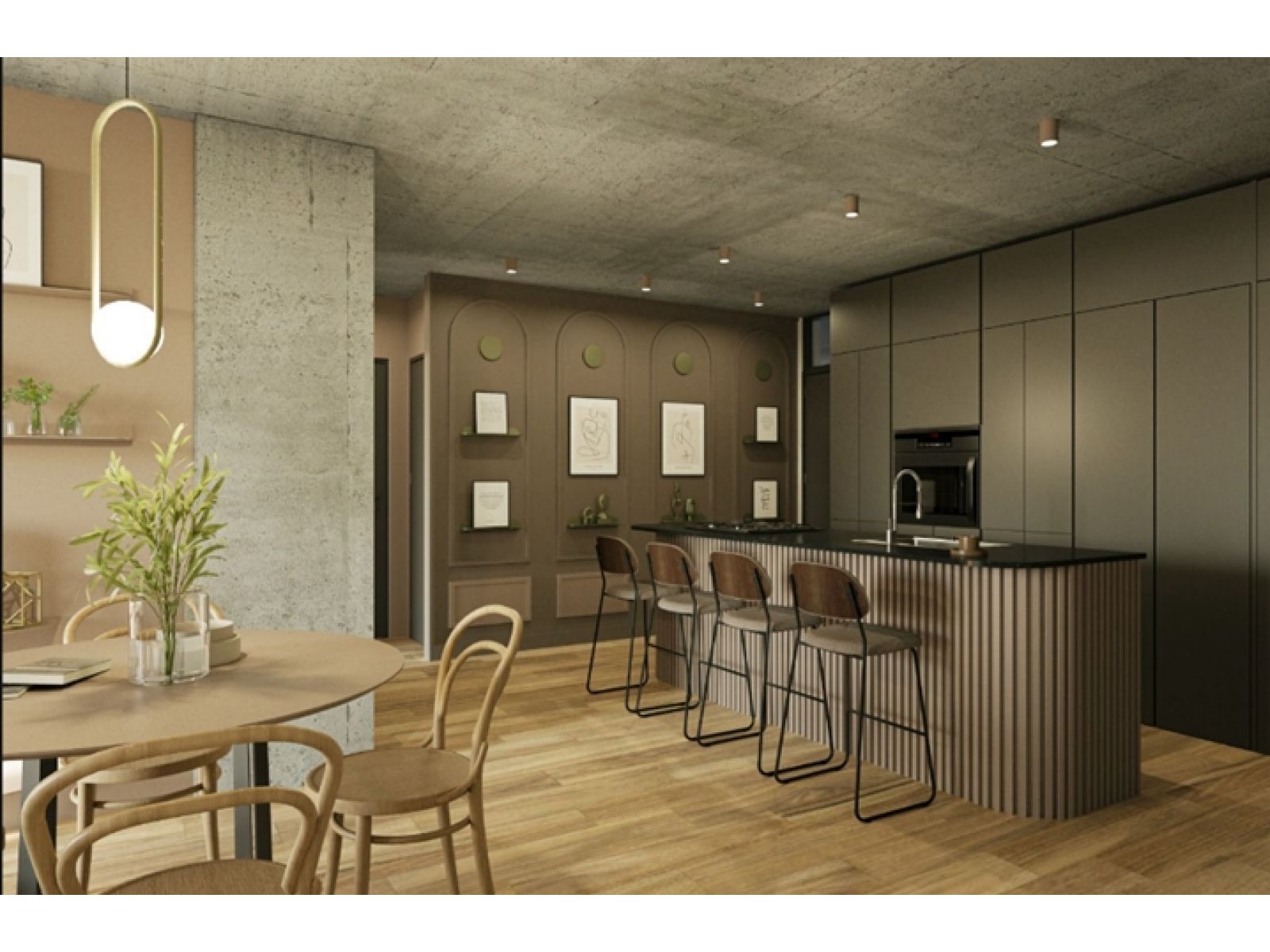 APTO BLANQUEO Importante Emprendimiento # San Juan 2050 (03-04) 1 dorm. (Cocheras Opcionales) — foto 11