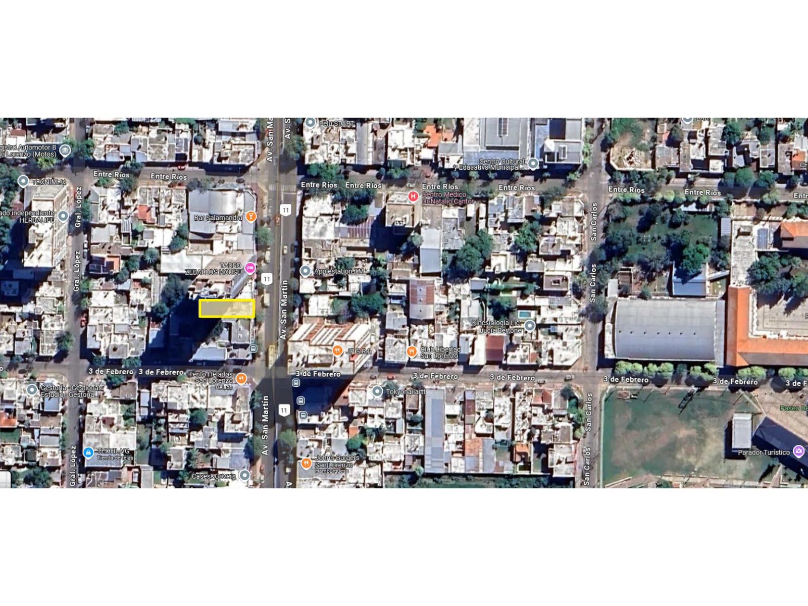 Importante terreno sobre Av. San Martín, San Lorenzo