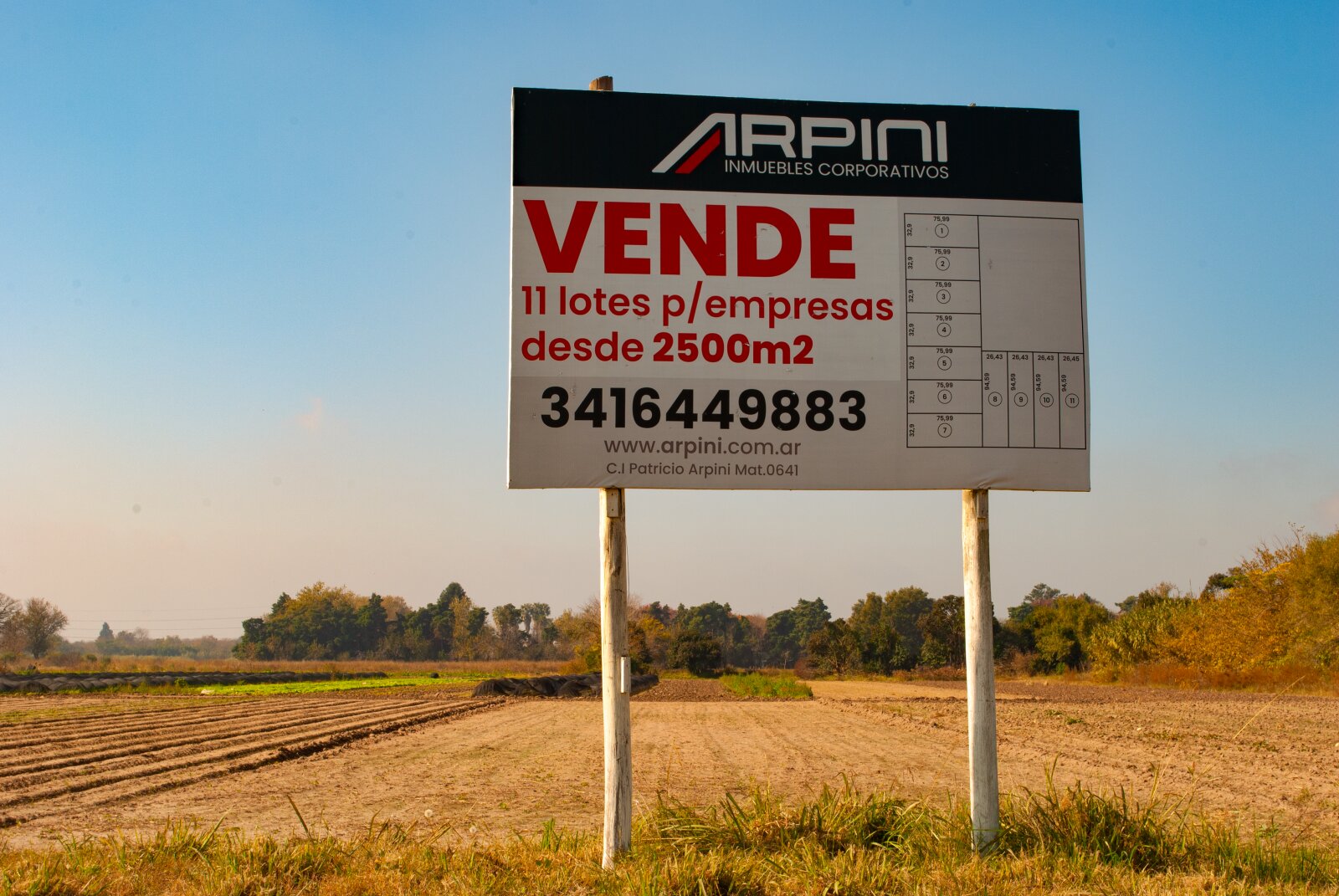 Rene Favaloro y Alfonsina Storni - Lotes 2.500 m2 - Loteo Industrial Granadero Baigorria — foto 3