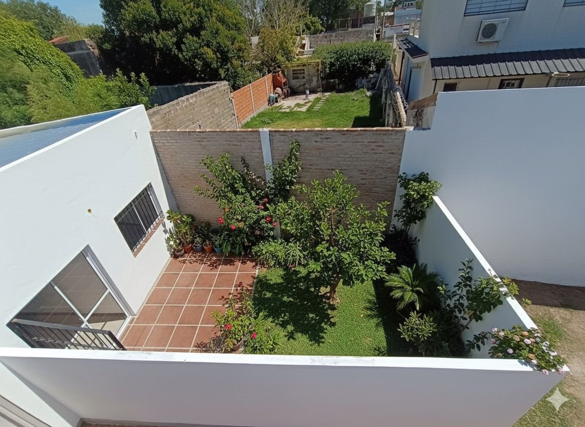 Patio exclusivo. Imagen ilustrativa con ambientación digital (IA). - 8 de 11