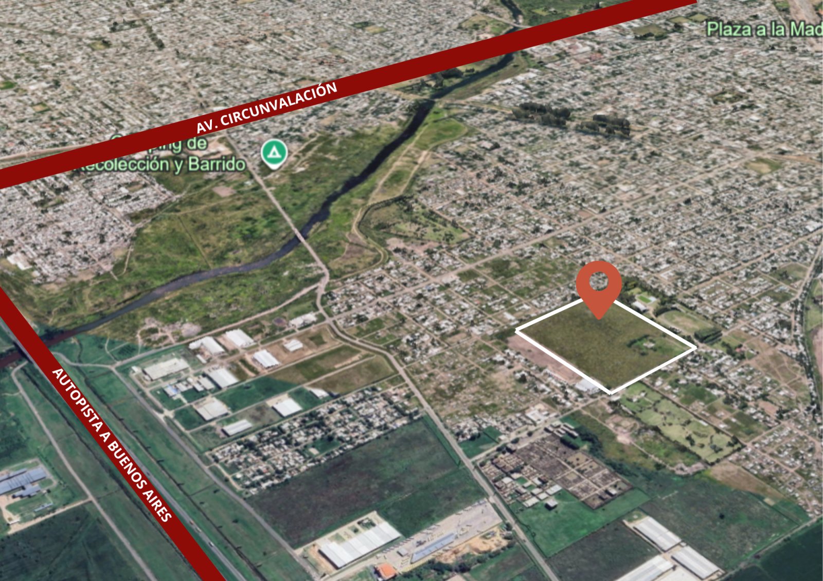 Temporelli 2710 - Fracción 12 Ha - Villa Gobernador Gálvez