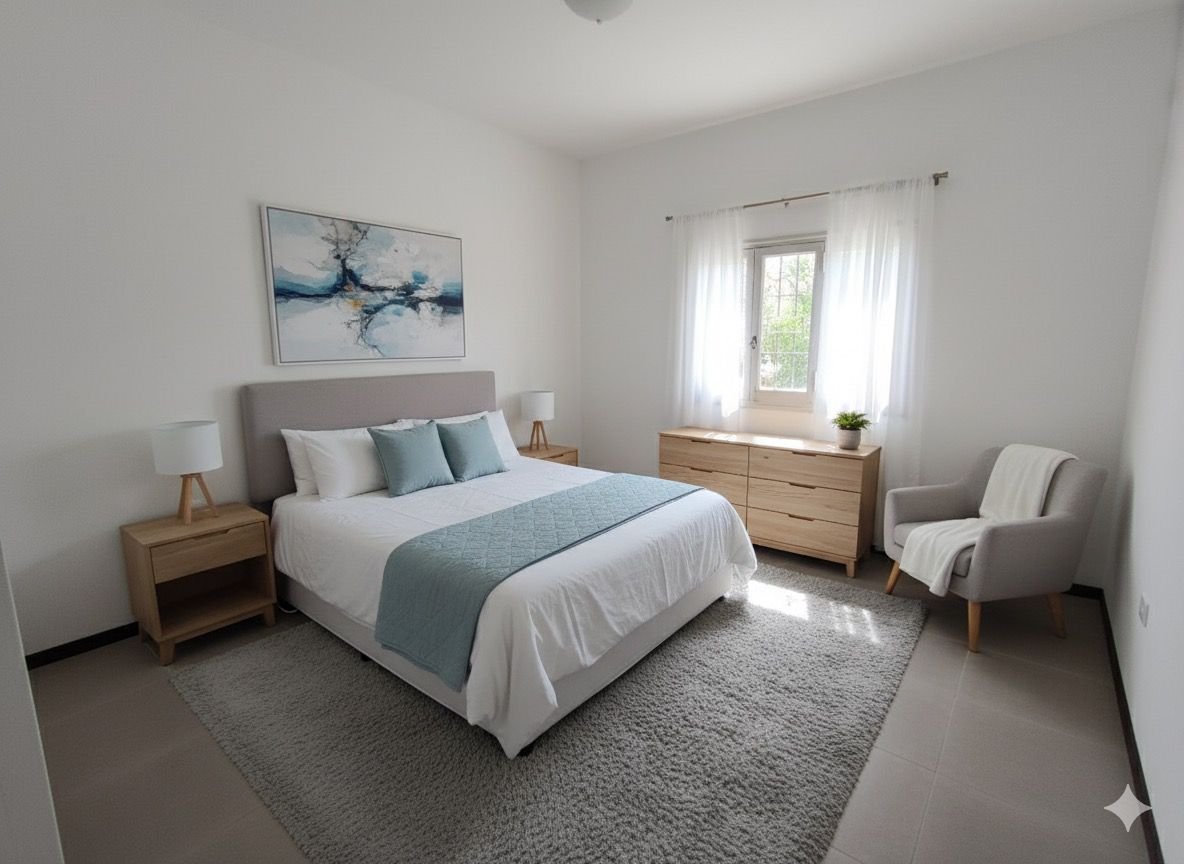 Dormitorio. Imagen ilustrativa con ambientación digital (IA). - 9 de 17