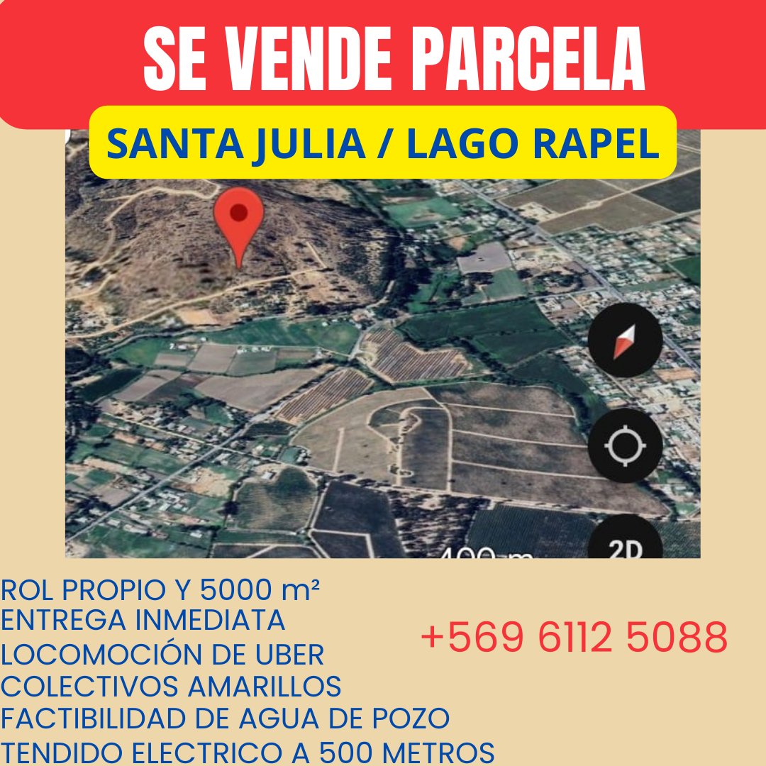Venta Terreno Las Cabras - O'Higgins