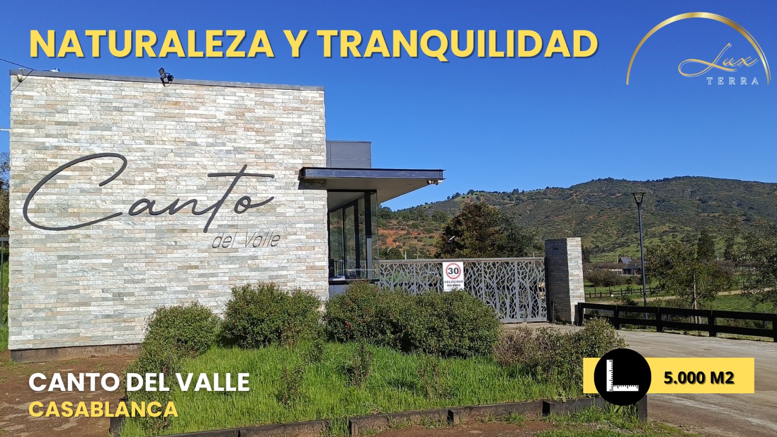Venta Terreno Casablanca - Valparaíso