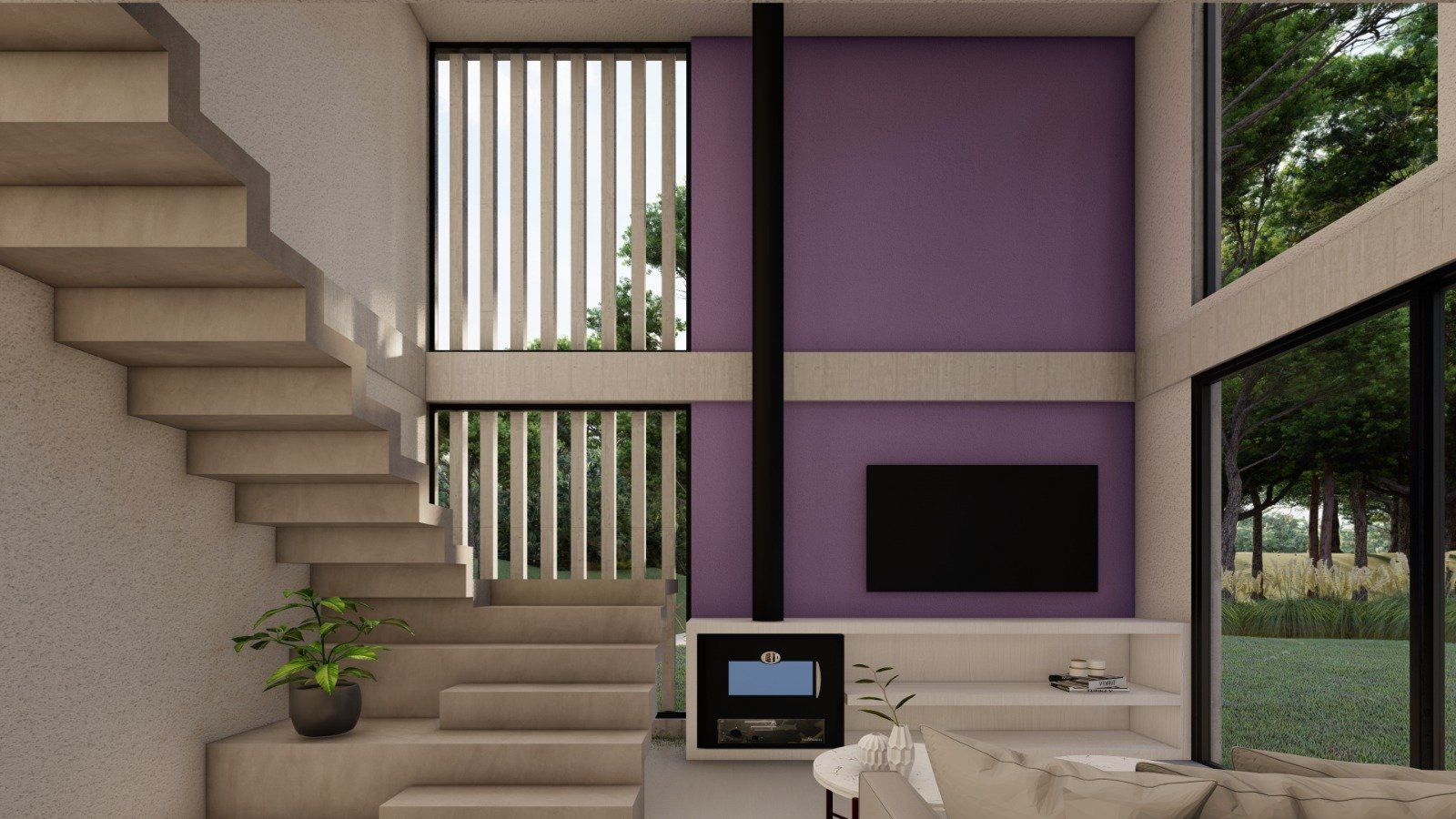 Dibujo living PB - 2 de 5