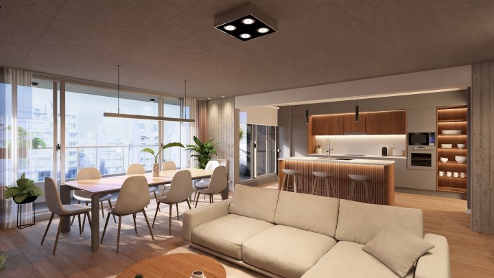 Departamento en venta 3 dormitorios de pozo zona río