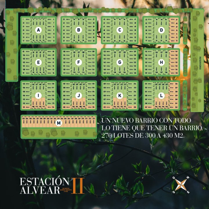 Terrenos - Alvear - Venta