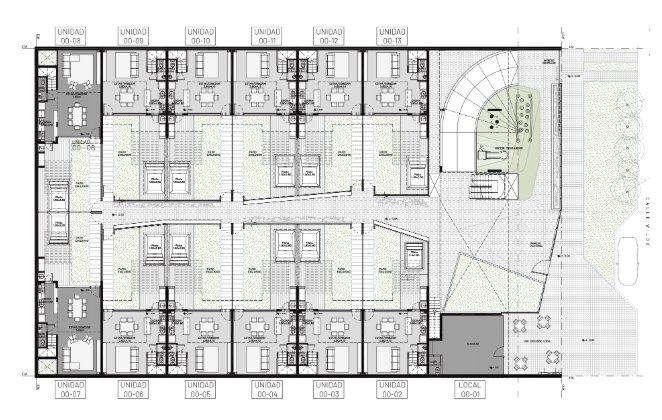 Disposicion unidades planta baja - 69 de 75