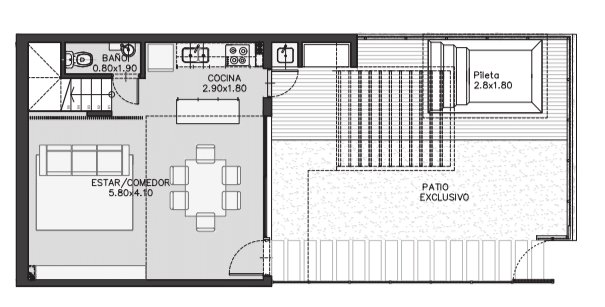 Unidad 3 dormitorios. Planta Baja - 73 de 75