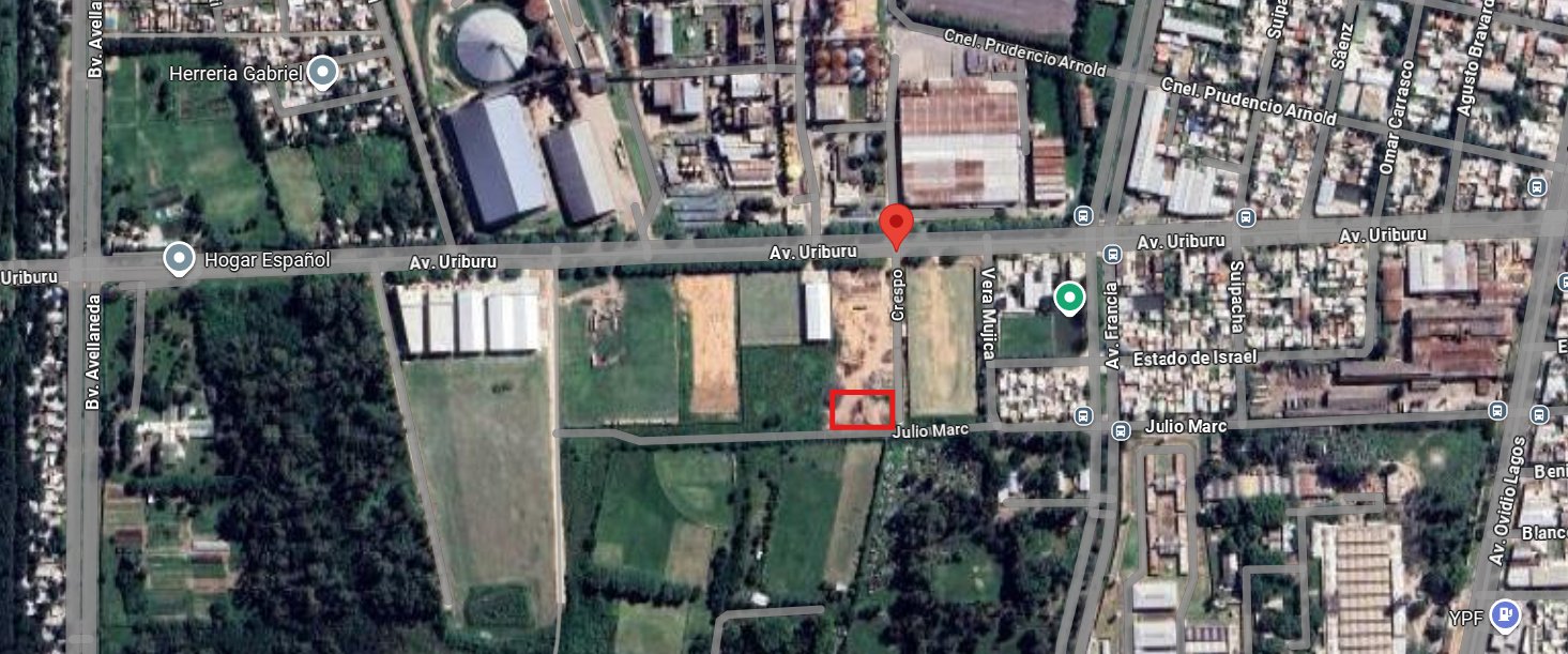 Uriburu y Crespo - Lote 2.000 m2 — foto 4