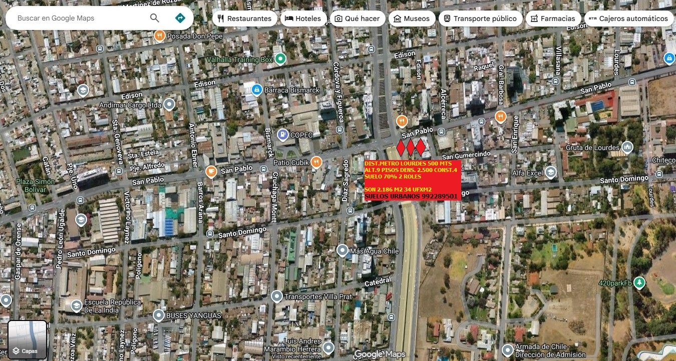 Venta Terreno Quinta Normal - Región Metropolitana
