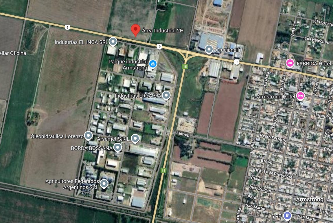 Lote 975 m2 – Área Industrial 2H – Armstrong - 3