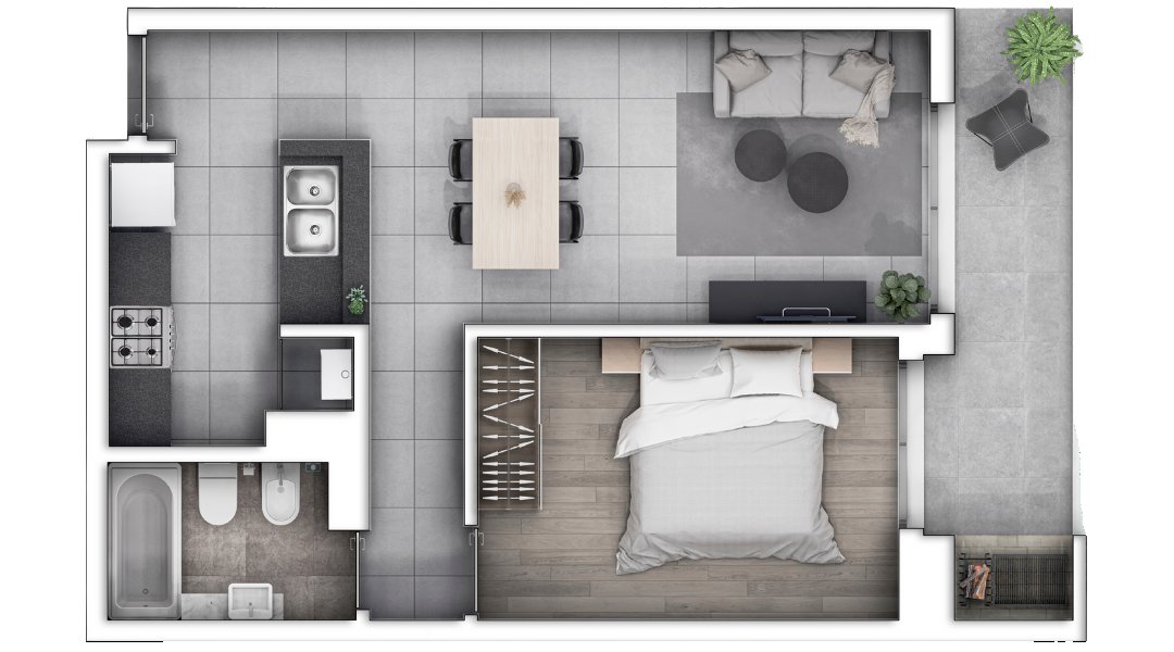 PADDOCK - Condos Fisherton - 1 dormitorio — foto 10