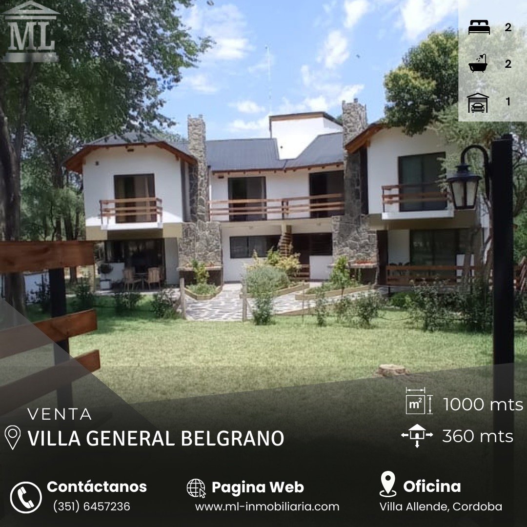 Villa General Belgrano - COMPLEJO DE DUPLEX