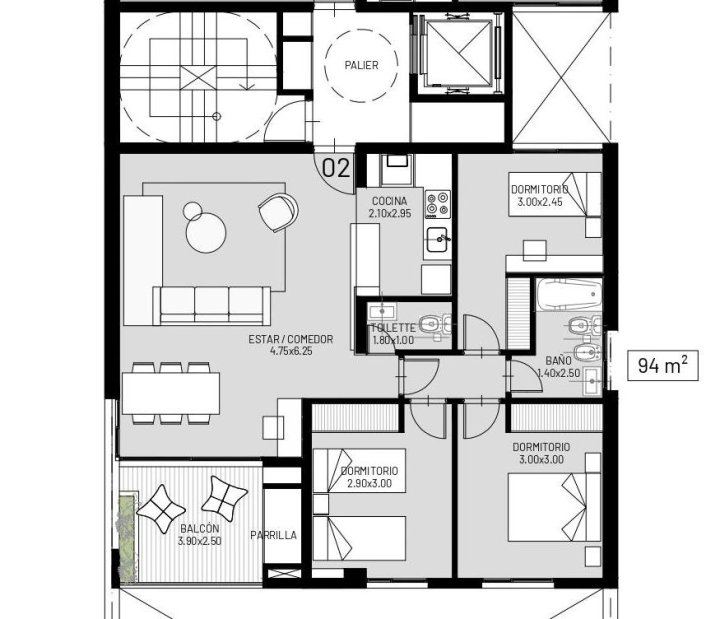 Departamentos - Rosario - Venta