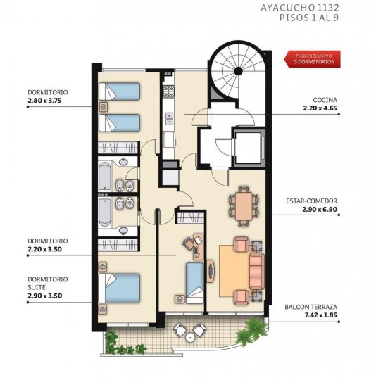 Departamentos - Rosario - Venta
