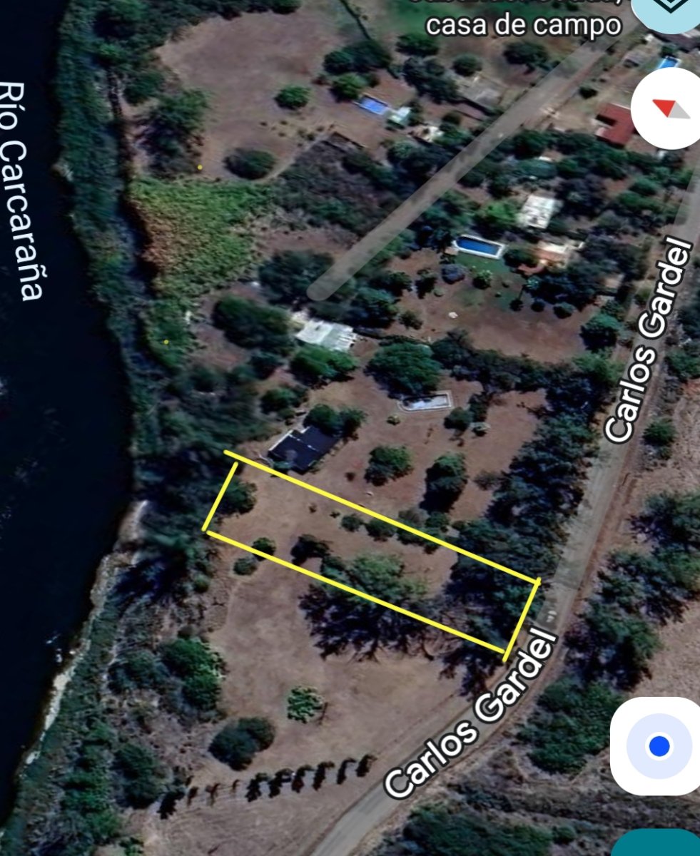Terrenos sobre costa río Carcarañá