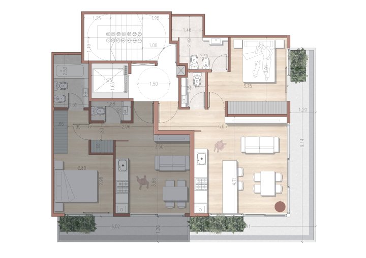 Departamentos - Rosario - Venta