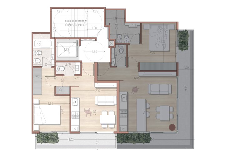 Departamentos - Rosario - Venta