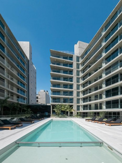 VENTA. Departamento de 1 dormitorio en Santiago 60 Bis. ÚNICO BISART. El mejor estilo resort Miami en Rosario. — foto 3