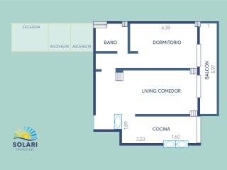 Departamentos - Rosario -  Alquiler