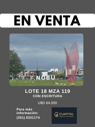 LOTES NOBU TOWN I