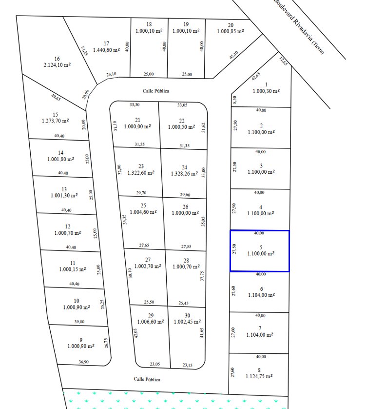 Lote en zona costanera, 1100 m2 con vista al rio. Todos los servicios — foto 8