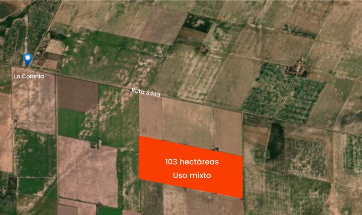 Campo en venta | 103 hectáreas | Zona Balneraria/La Colonial