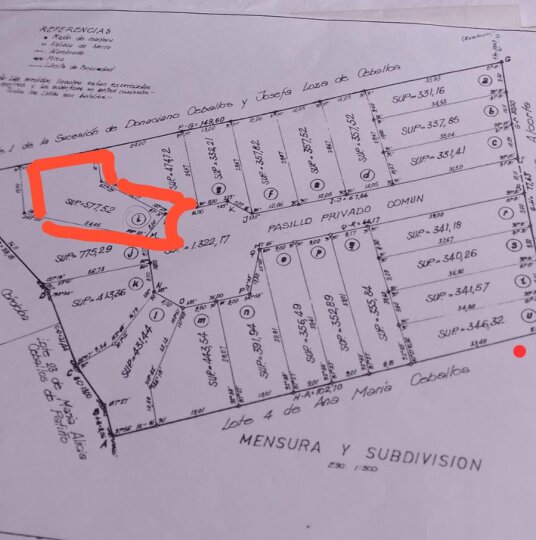 TERRENO EN VENTA EN RIO CEBALLOS