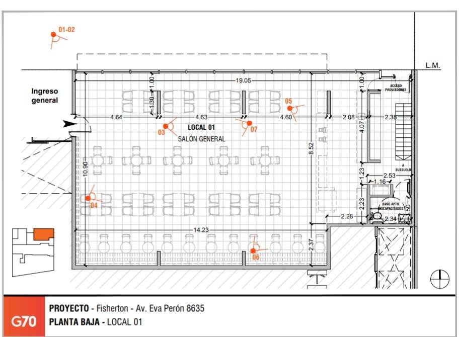 VENTA LOCAL COMERCIAL en pozo- PRADEA - FISHERTON - 7