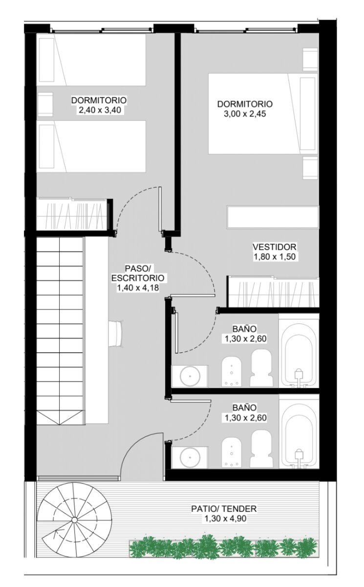 CASA DOS DORMITORIOS CENTRO — foto 11