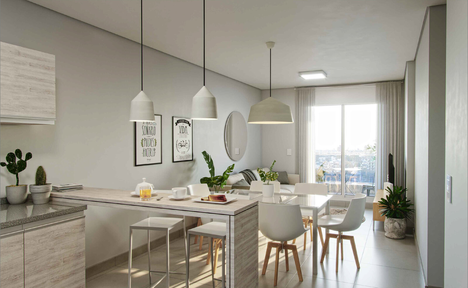VENTA DEPARTAMENTO 1 DORMITORIO MSR - 6