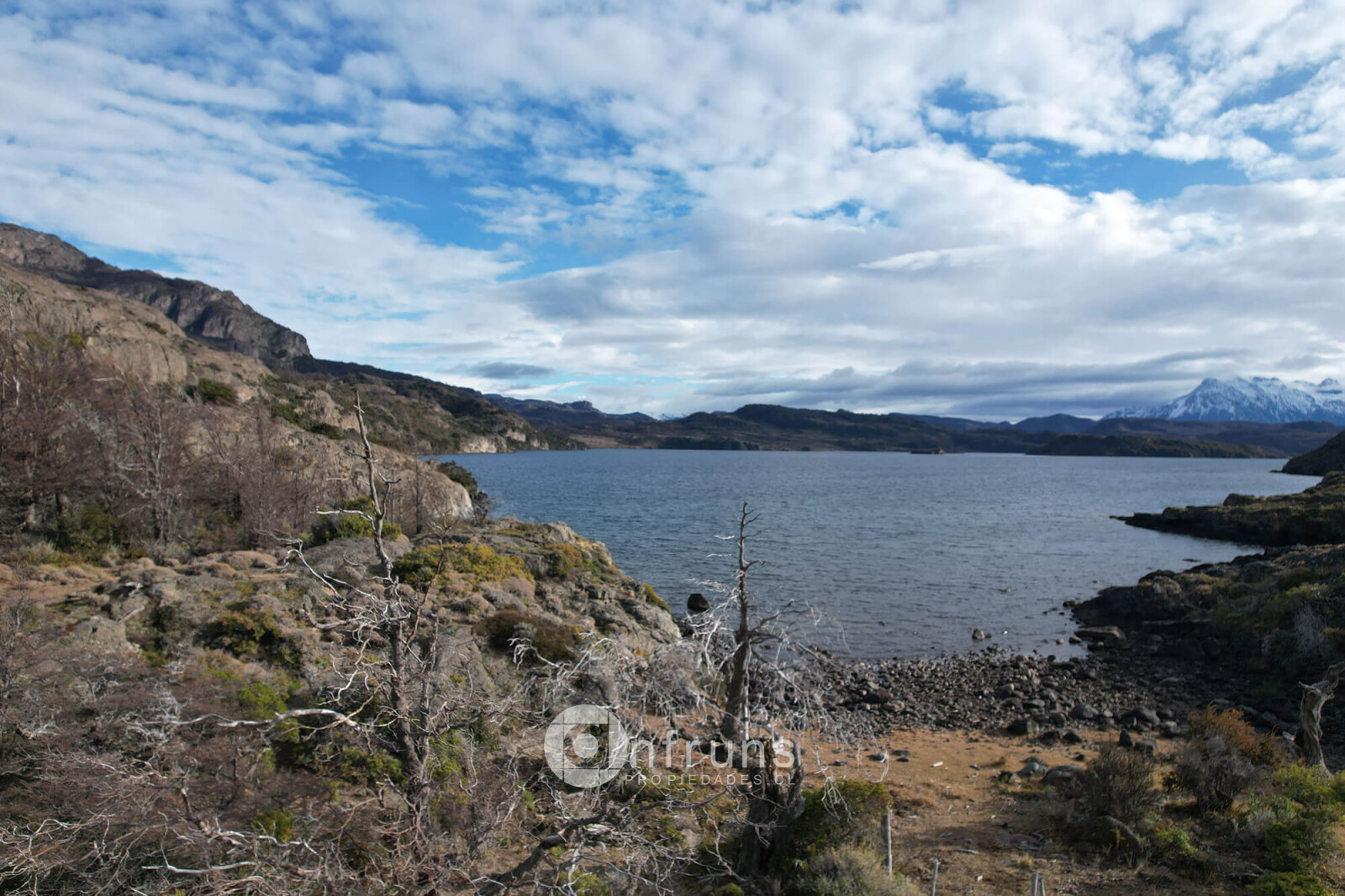 Terreno con orilla de lago y bosque nativo | Tamanguito