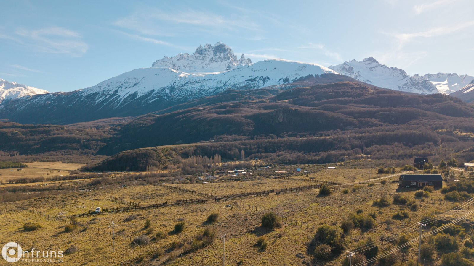 Parcela con vista al Cerro Castillo en la Carretera Austral | Cumbre Cerro Castillo