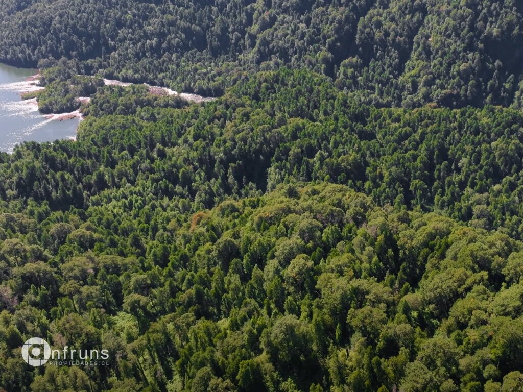 Panoramic view of the land and surrounding area