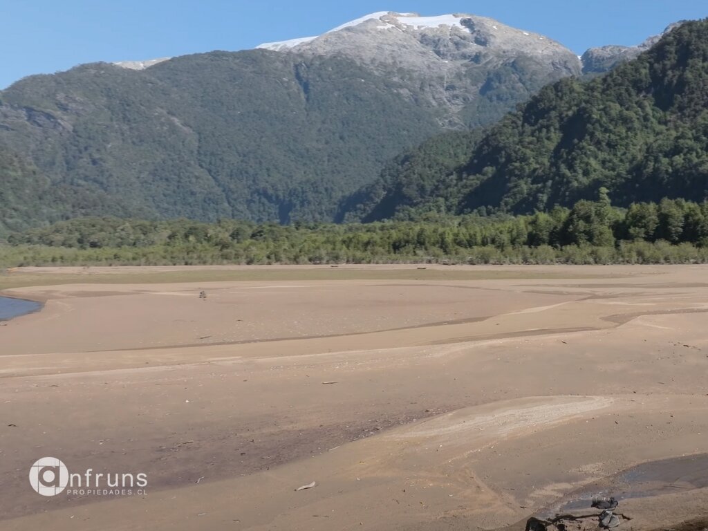 Scenic view of the lagoon and surrounding landscape
